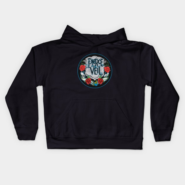 Pierce The Veil Kids Hoodie by ProjectDogStudio